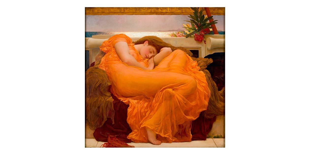 Flaming June (Junio ardiente) 