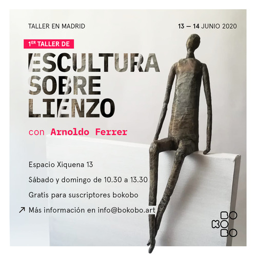 Taller de escultura sobre lienzo - Junio 2020