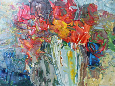 Vase with Roses